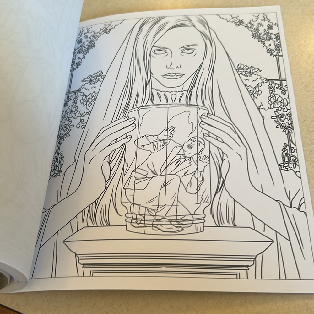 The Exorcist's Coloring Book NWOT Great gift!  🎁 - Picture 8 of 15